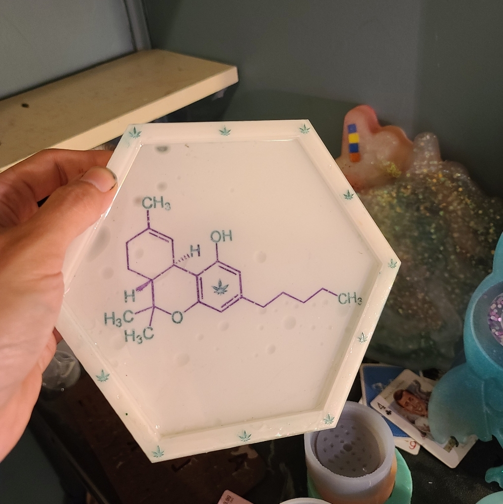 Custom made rolling tray